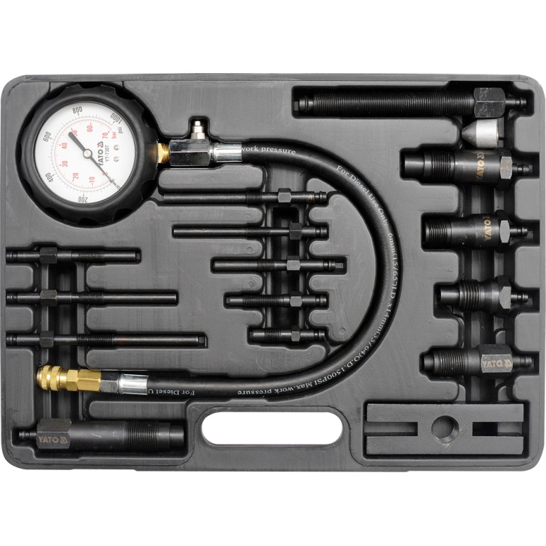 Kompressoinspräfer für Dieselmotoren 16-Tlg YT-7307 Kompressoinspräfer für Dieselmotoren 16-Tlg YT-7307