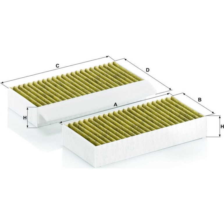FreciousPlus Innenraumfilter FP 26 028-2 FreciousPlus Innenraumfilter FP 26 028-2