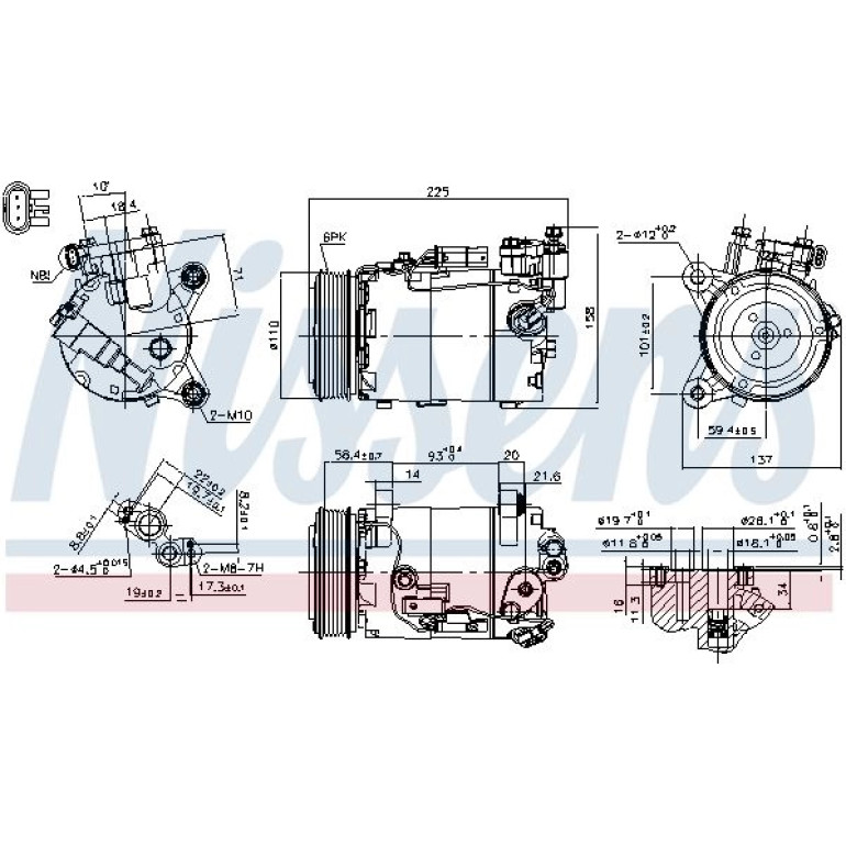 Kompressor PKW 890600 Kompressor PKW 890600
