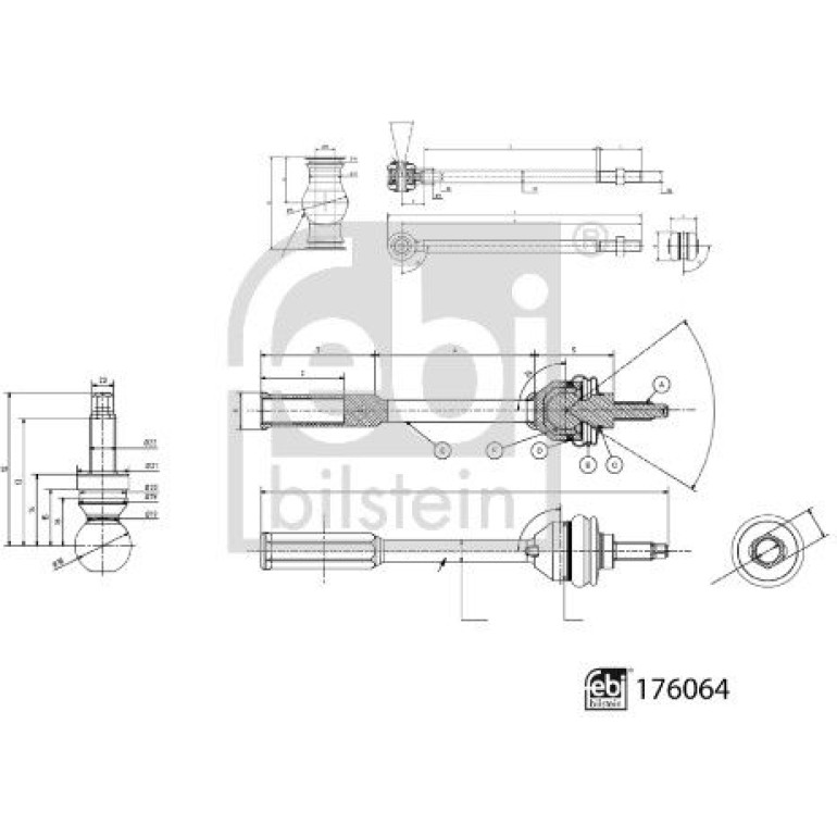 Spurstange 176064 Spurstange 176064
