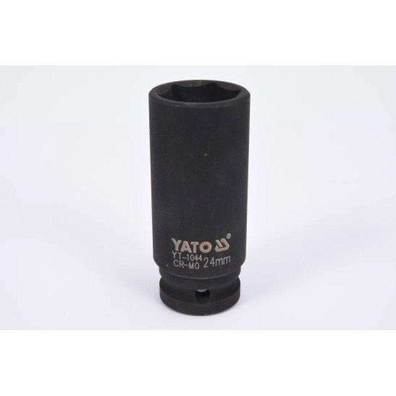 Kraft-Steckschlüssel Lang 24 mm 1/2 YT-1044 Kraft-Steckschlüssel Lang 24 mm 1/2 YT-1044