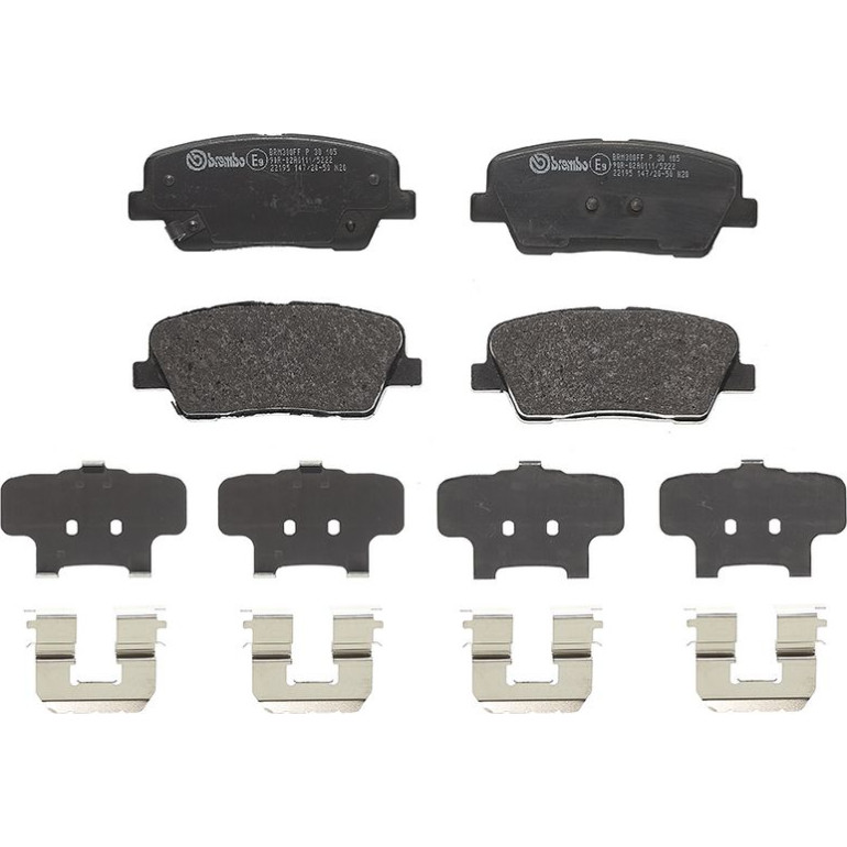 BREMBO Bremsklötze HA P 30 105