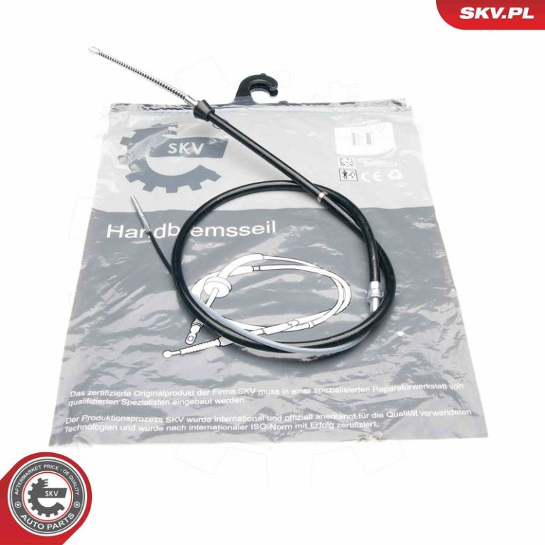 SKV GERMANY Handbremsseil Seilzug Festellbremse 25SKV486