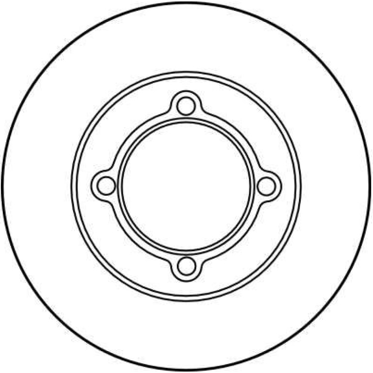 TRW Bremsscheibe DF2662 TRW Bremsscheibe DF2662