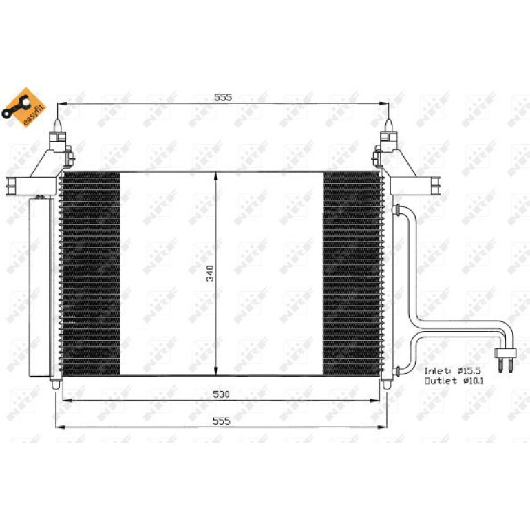 Kondensator, Klimaanlage 35495