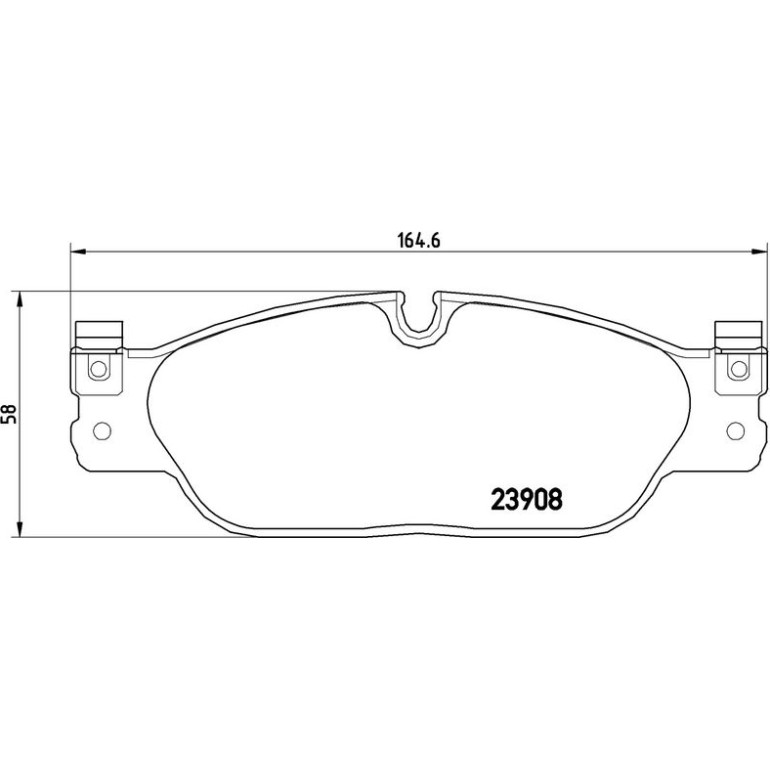 BREMBO Bremsklötze VA P 36 021