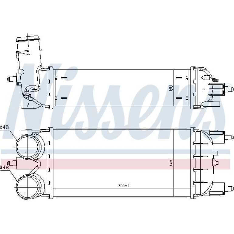 Ladeluftkühler PKW 96437 Ladeluftkühler PKW 96437