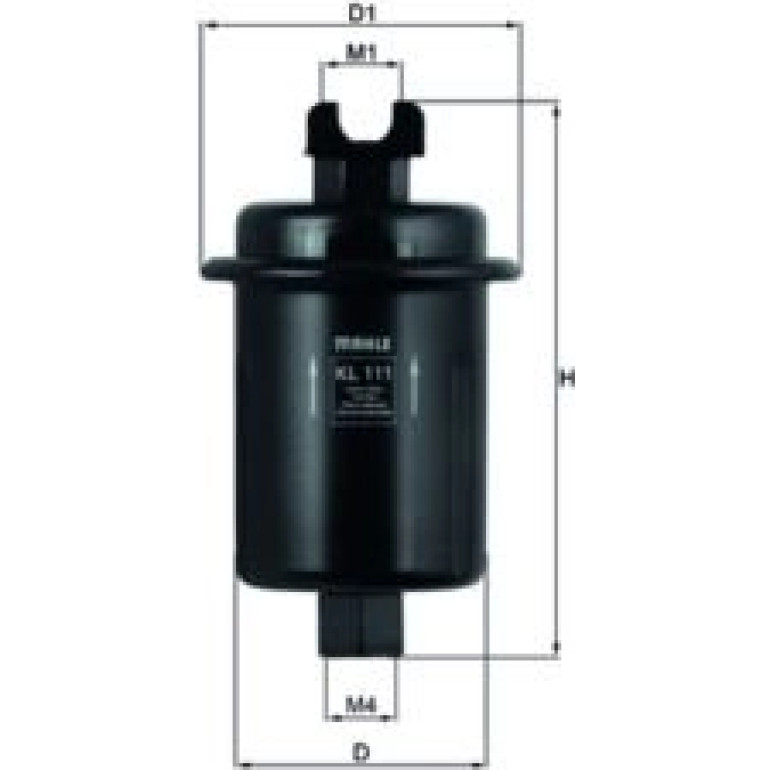MAHLE Kraftstofffilter KL 111 MAHLE Kraftstofffilter KL 111