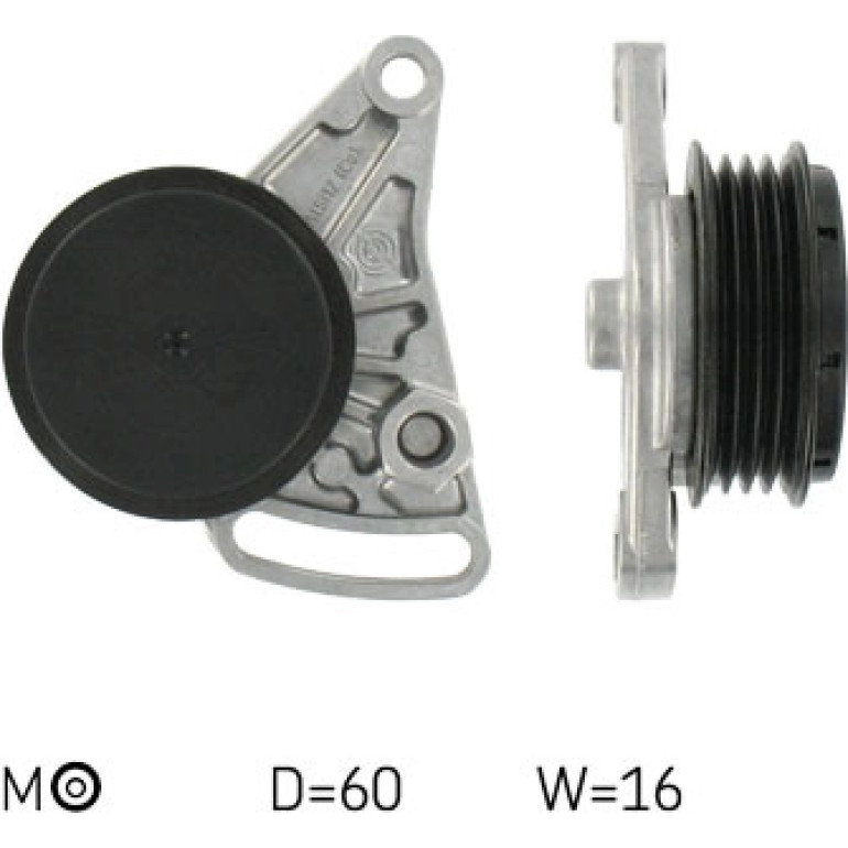 Spannrolle Multi-V VKM 31059 Spannrolle Multi-V VKM 31059