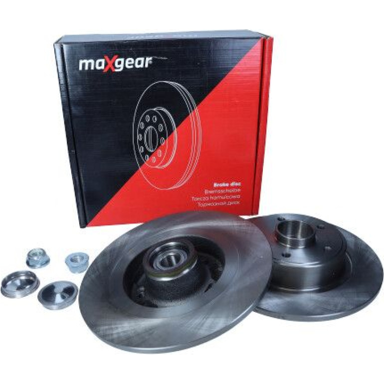 Maxgear Bremsscheibe Renault T. Megane Ii 05- Mit Lager 19-1977 Maxgear Bremsscheibe Renault T. Megane Ii 05- Mit Lager 19-1977