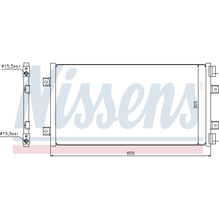 Kondensator PKW 94811 Kondensator PKW 94811