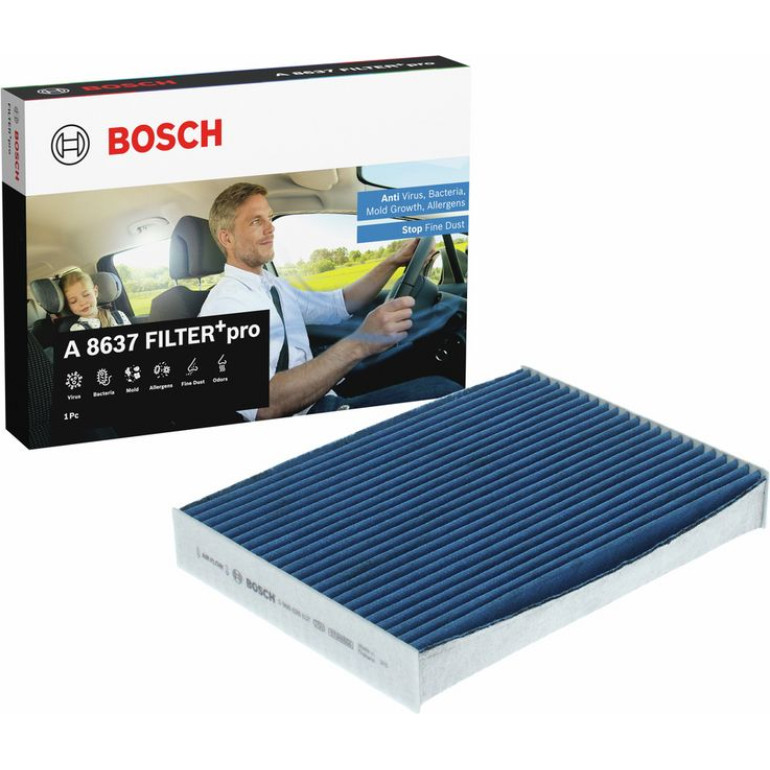 Aktivkohleinnenraumfilter 0 986 628 637 Aktivkohleinnenraumfilter 0 986 628 637