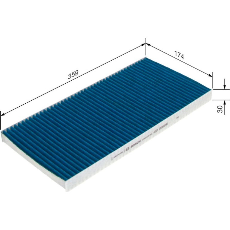 Innenraumfilter+ 0 986 628 585 Innenraumfilter+ 0 986 628 585