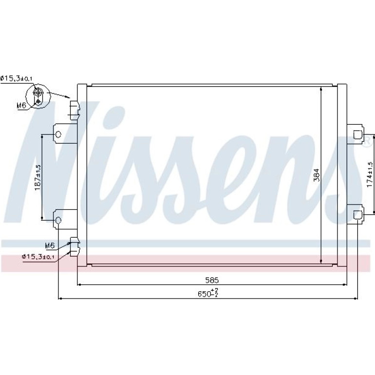 Kondensator LKW 940077 Kondensator LKW 940077