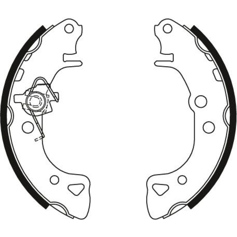 70 461 008 Bremsbacken GS8271 70 461 008 Bremsbacken GS8271