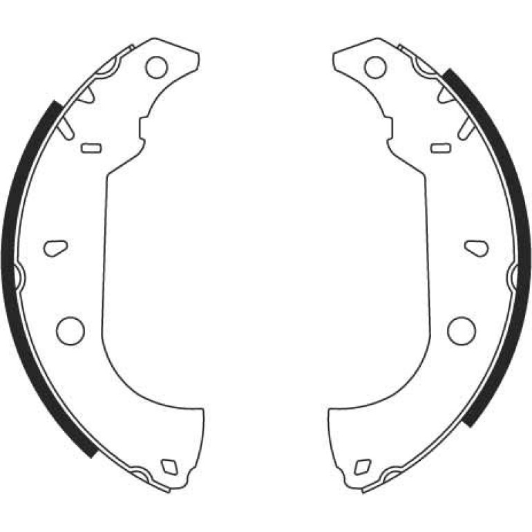 40 461 011 Bremsbacken GS8614