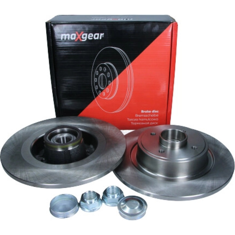 Maxgear Bremsscheibe Renault T. Scenic 04- Mit Lager 19-1966 Maxgear Bremsscheibe Renault T. Scenic 04- Mit Lager 19-1966
