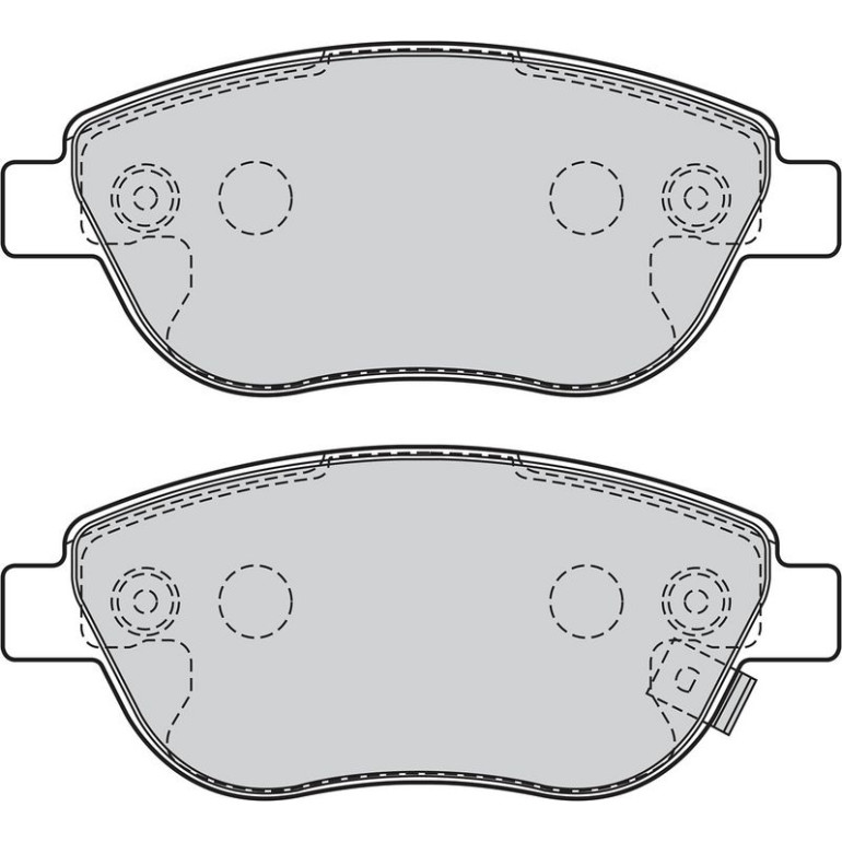 VALEO Bremsbeläge 302069