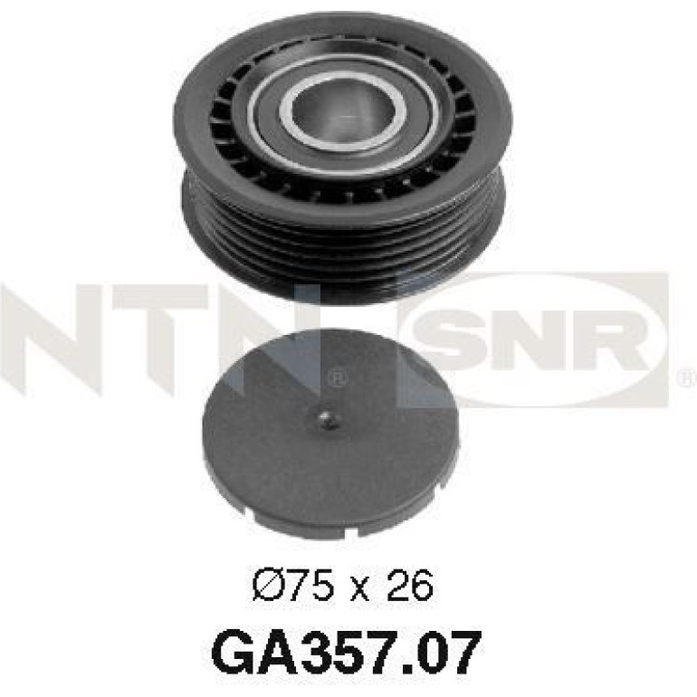 SNR Spannrolle, Keilrippenriemen GA357.07 SNR Spannrolle, Keilrippenriemen GA357.07