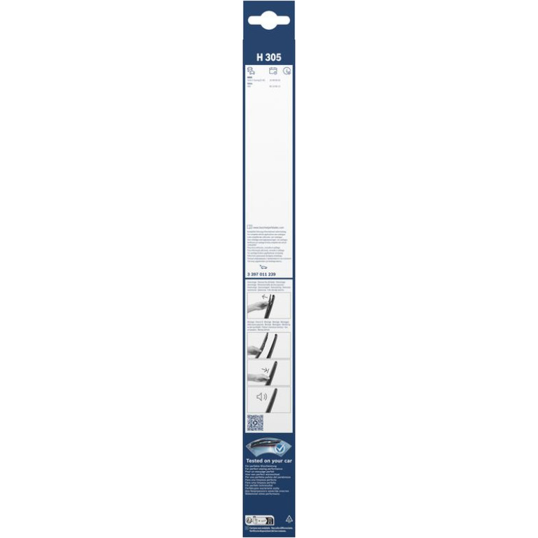 Bosch Wischerblatt H305 3397011239 Bosch Wischerblatt H305 3397011239
