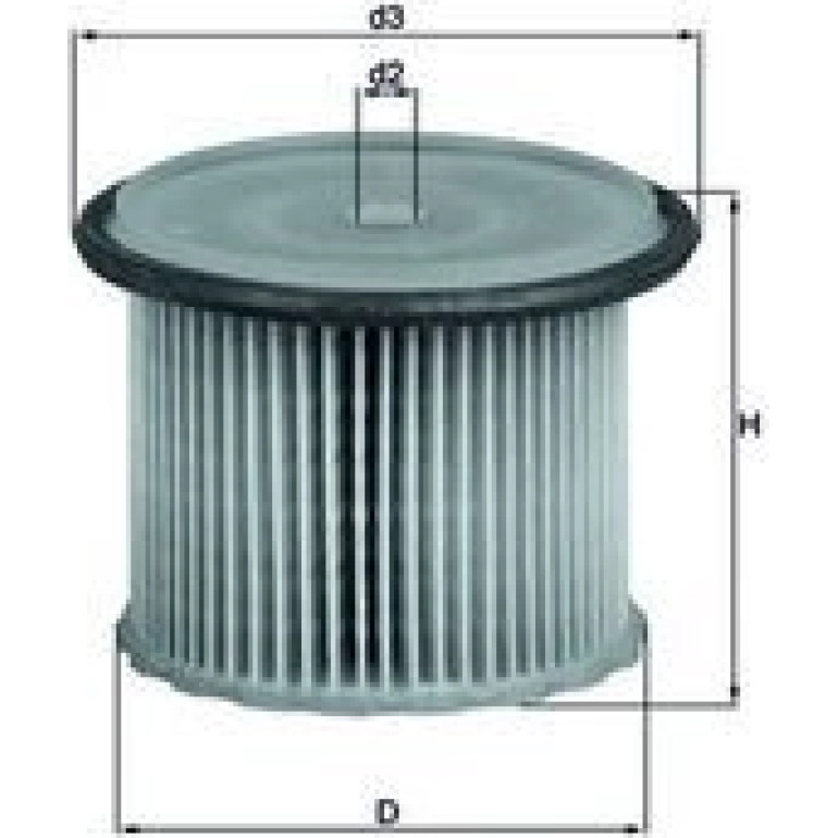 MAHLE Kraftstofffilter KX 63/1 MAHLE Kraftstofffilter KX 63/1