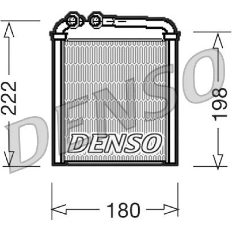 DENSO Heizkörper DRR32005 DENSO Heizkörper DRR32005