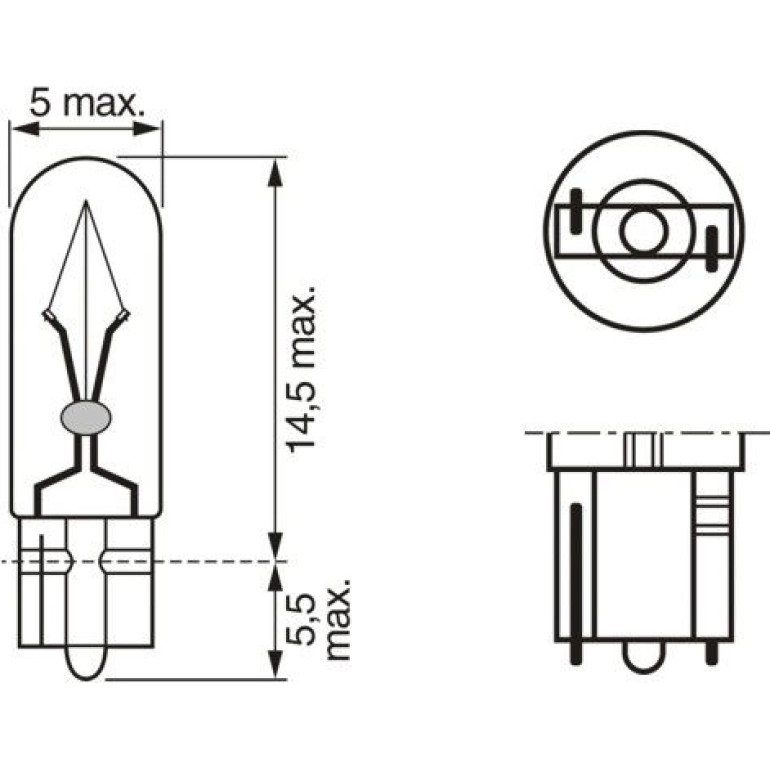 W2,3W 12V 2,3W PURE LIGHT 1987302240 W2,3W 12V 2,3W PURE LIGHT 1987302240
