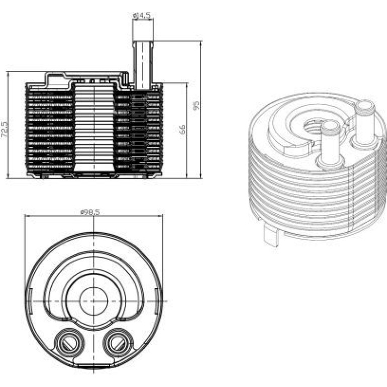 Ölkühler, Motor“L 31819 Ölkühler, Motor“L 31819