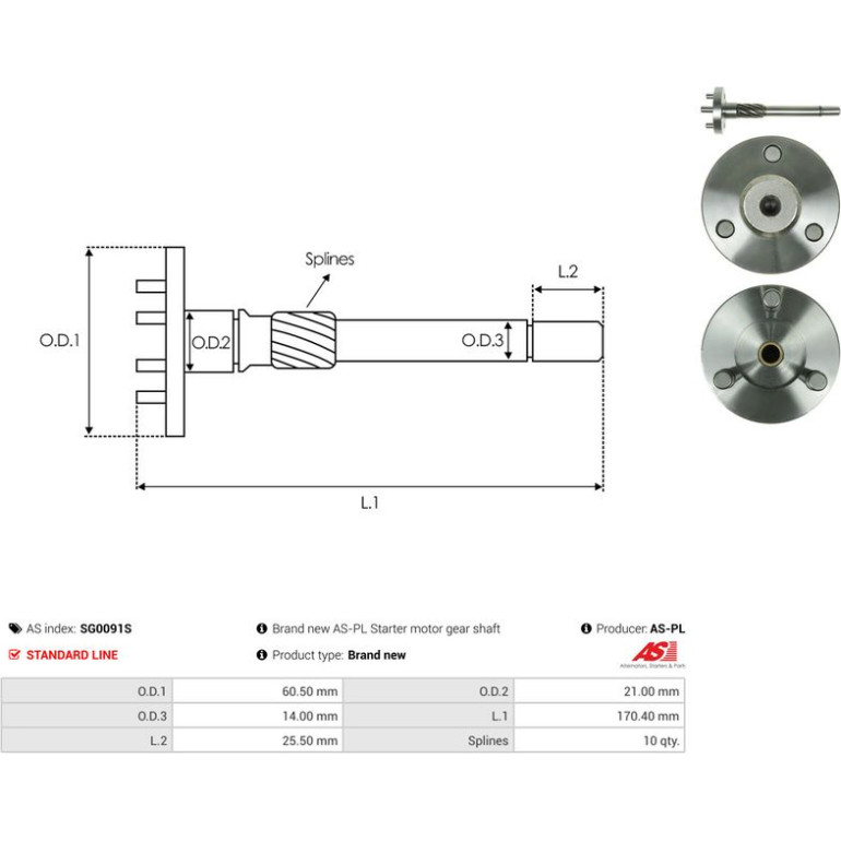 REPARATURSATZ, STARTER SG0091S REPARATURSATZ, STARTER SG0091S