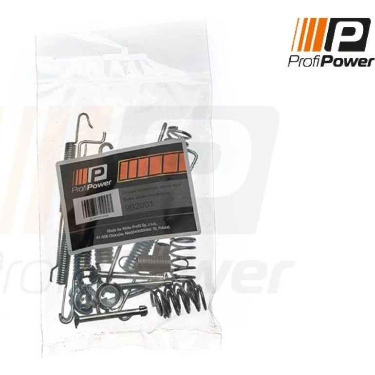 PROFIPOWER Zubehörsatz, Bremsbacken 9B2001 PROFIPOWER Zubehörsatz, Bremsbacken 9B2001