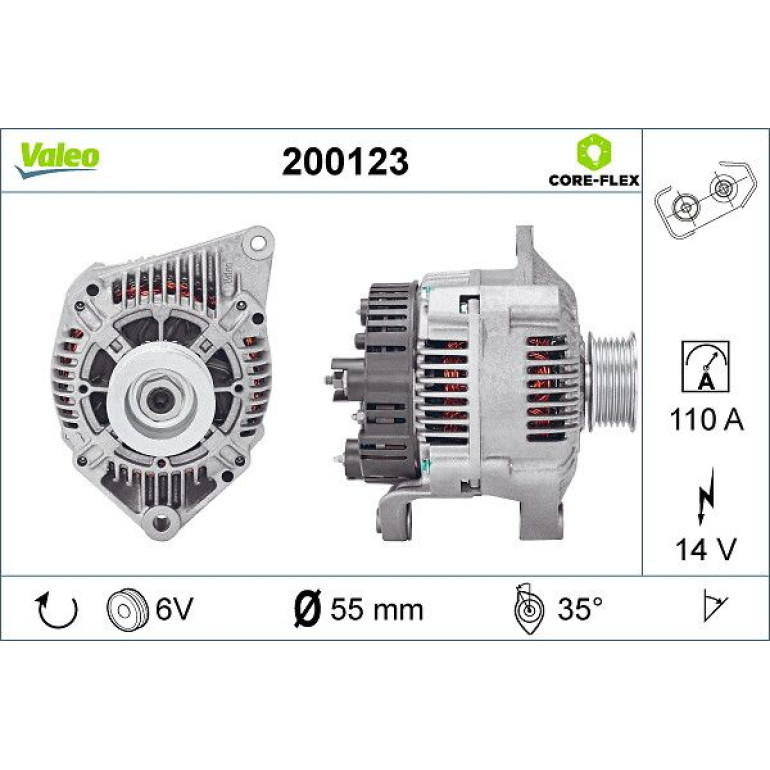 VALEO Generator 200123 VALEO Generator 200123