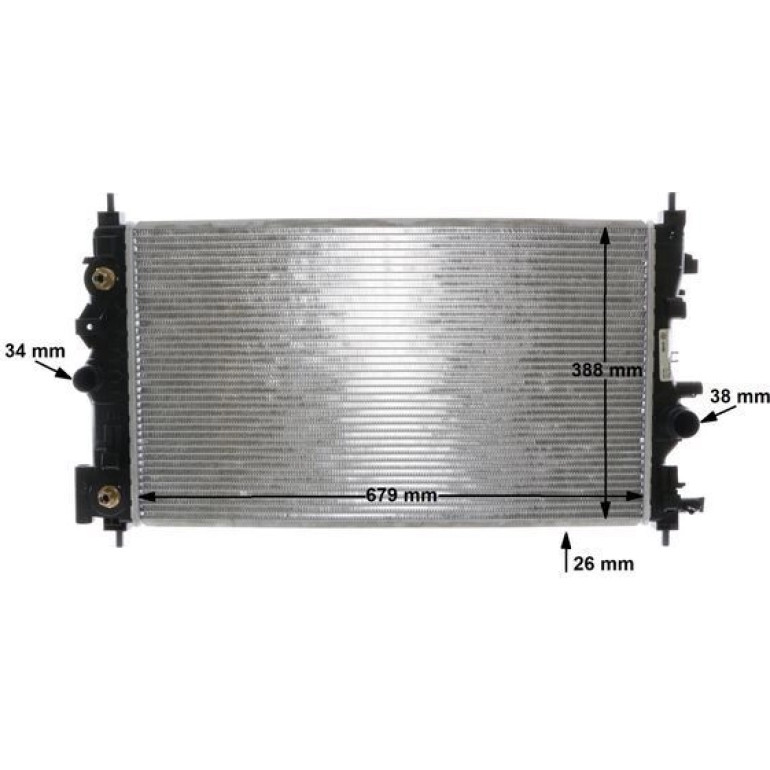 Kühler, Motorkühlung CR 1011 000S Kühler, Motorkühlung CR 1011 000S