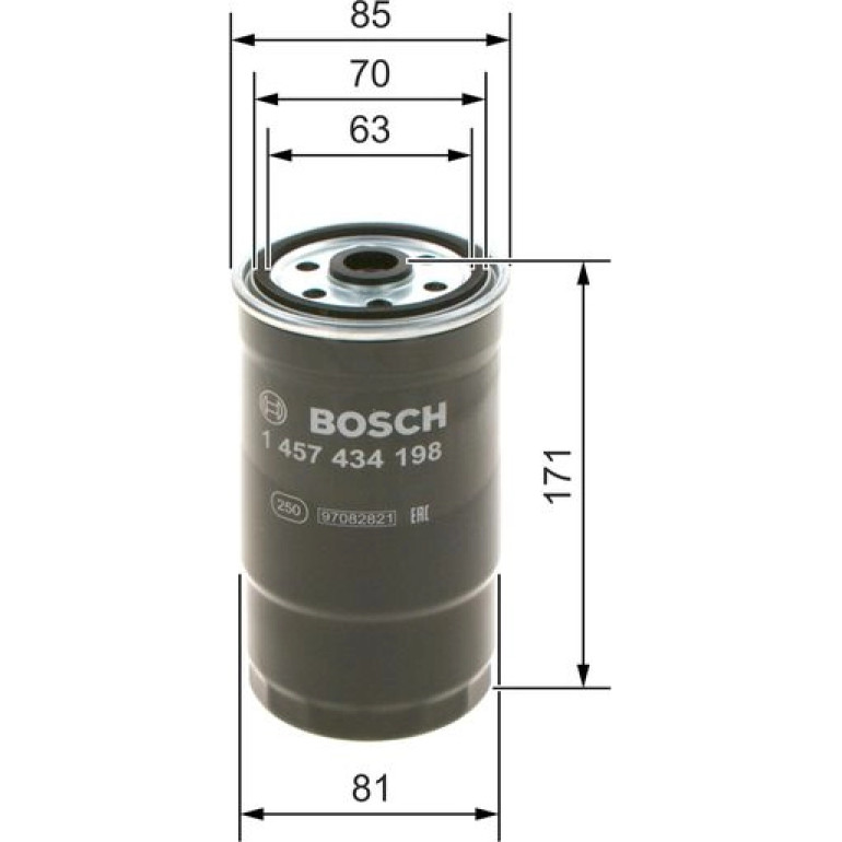 Kraftstofffilter 1457434198 Kraftstofffilter 1457434198