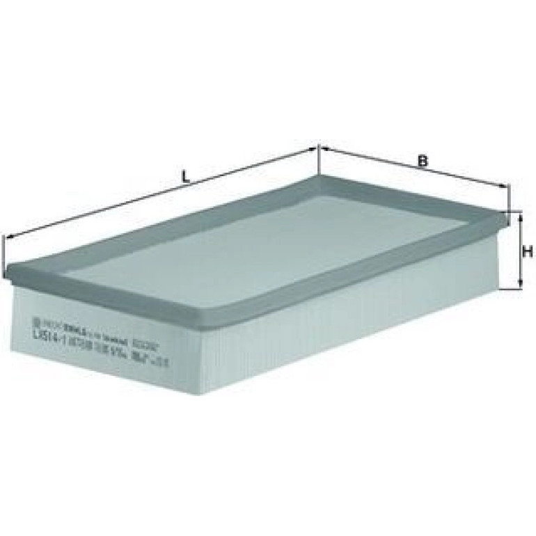 MAHLE Luftfilter LX 514/1 MAHLE Luftfilter LX 514/1