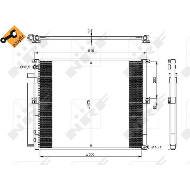 Kondensator, Klimaanlage 350050