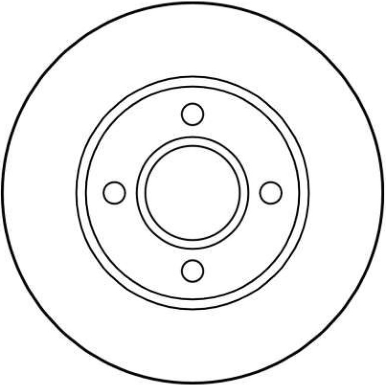 TRW Bremsscheibe DF2682 TRW Bremsscheibe DF2682