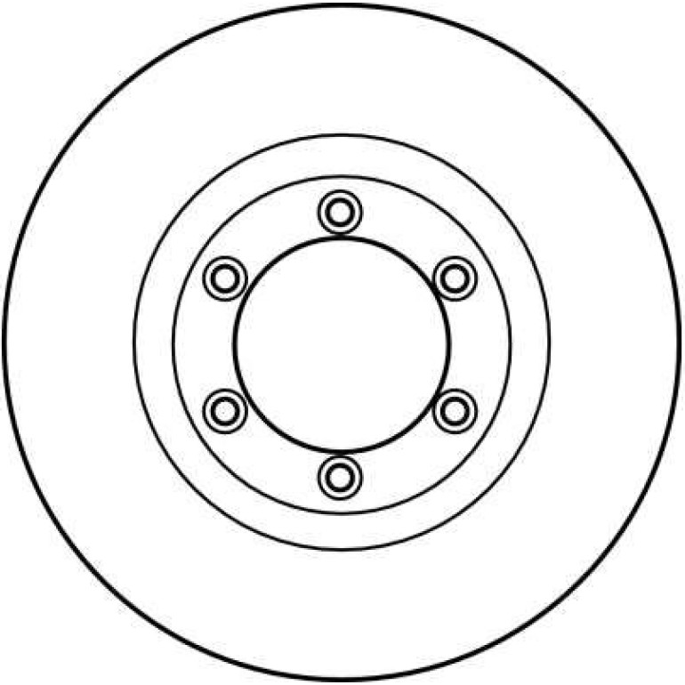 90 481 001 Bremsscheibe VA DF4168 90 481 001 Bremsscheibe VA DF4168