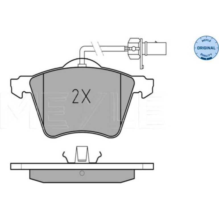Bremsbelagsatz Vw P. T4 05/97- Mit Sensor 025 210 3419/W Bremsbelagsatz Vw P. T4 05/97- Mit Sensor 025 210 3419/W