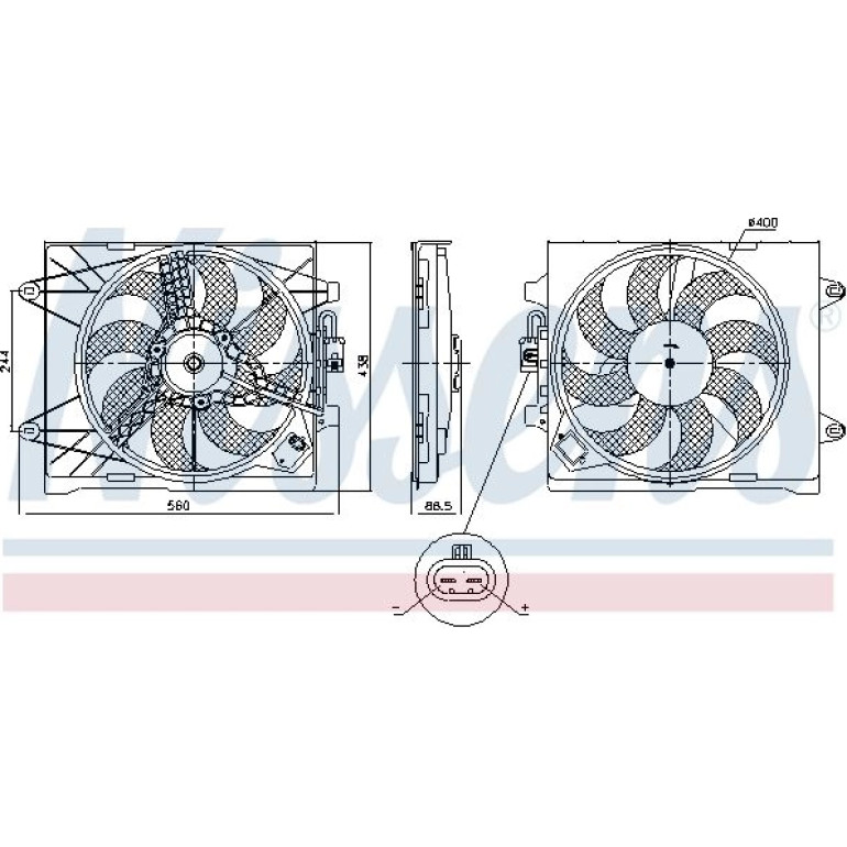 Kühlerlüfter PKW 85922 Kühlerlüfter PKW 85922