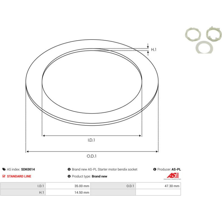 AS-PL Reparatursatz SDK0014 AS-PL Reparatursatz SDK0014