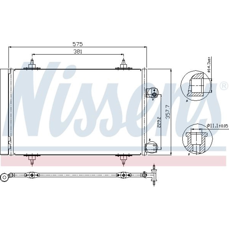 Kondensator PKW 940239 Kondensator PKW 940239