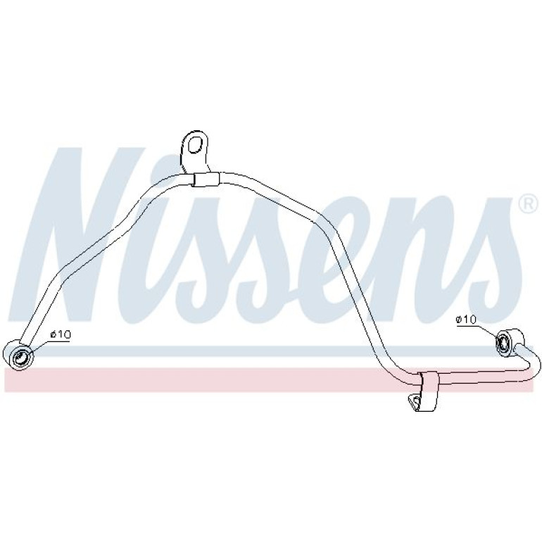 Nissens Ölleitung 935055 Nissens Ölleitung 935055