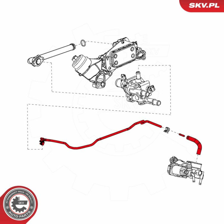 SKV GERMANY Schlauch 43SKV824 SKV GERMANY Schlauch 43SKV824