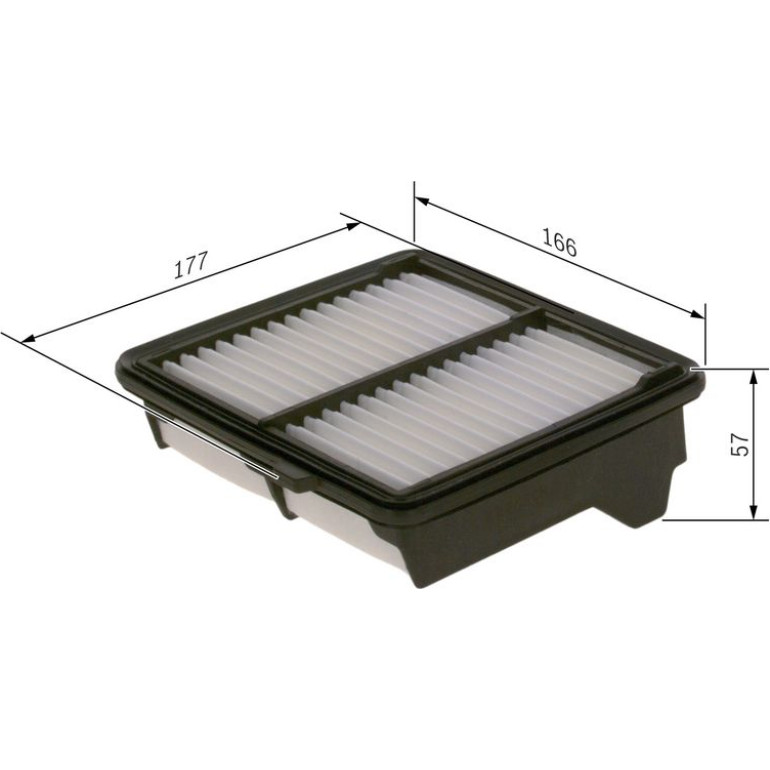 Luftfilter F 026 400 223 Luftfilter F 026 400 223