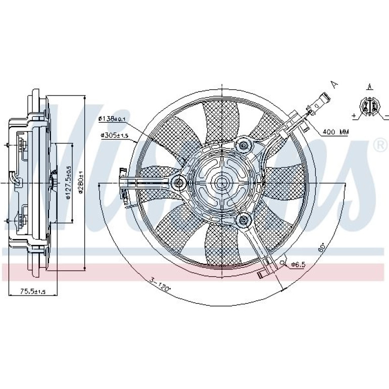 Kühlerlüfter PKW 85691 Kühlerlüfter PKW 85691