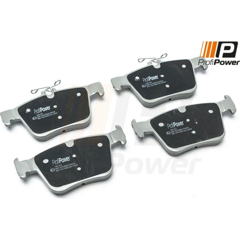 PROFIPOWER Bremsbelagsatz, Scheibenbremse 1B2102 PROFIPOWER Bremsbelagsatz, Scheibenbremse 1B2102