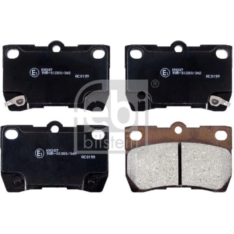 FEBI BILSTEIN Bremsbelagsatz, Scheibenbremse 170295 FEBI BILSTEIN Bremsbelagsatz, Scheibenbremse 170295