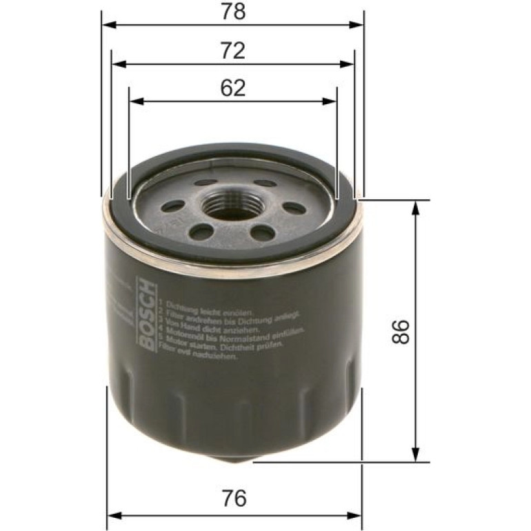 Ölfilter 0 451 103 318 Ölfilter 0 451 103 318