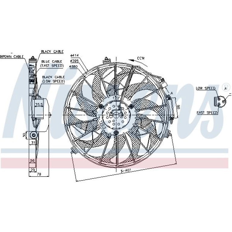 Kühlerlüfter PKW 85648 Kühlerlüfter PKW 85648