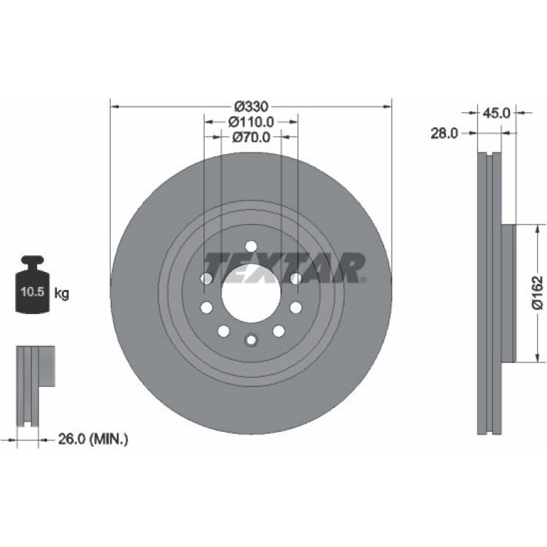 Bremsscheibe 92315903 Bremsscheibe 92315903